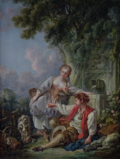 Obedience Rewarded, or The Education of a Dog by François Boucher